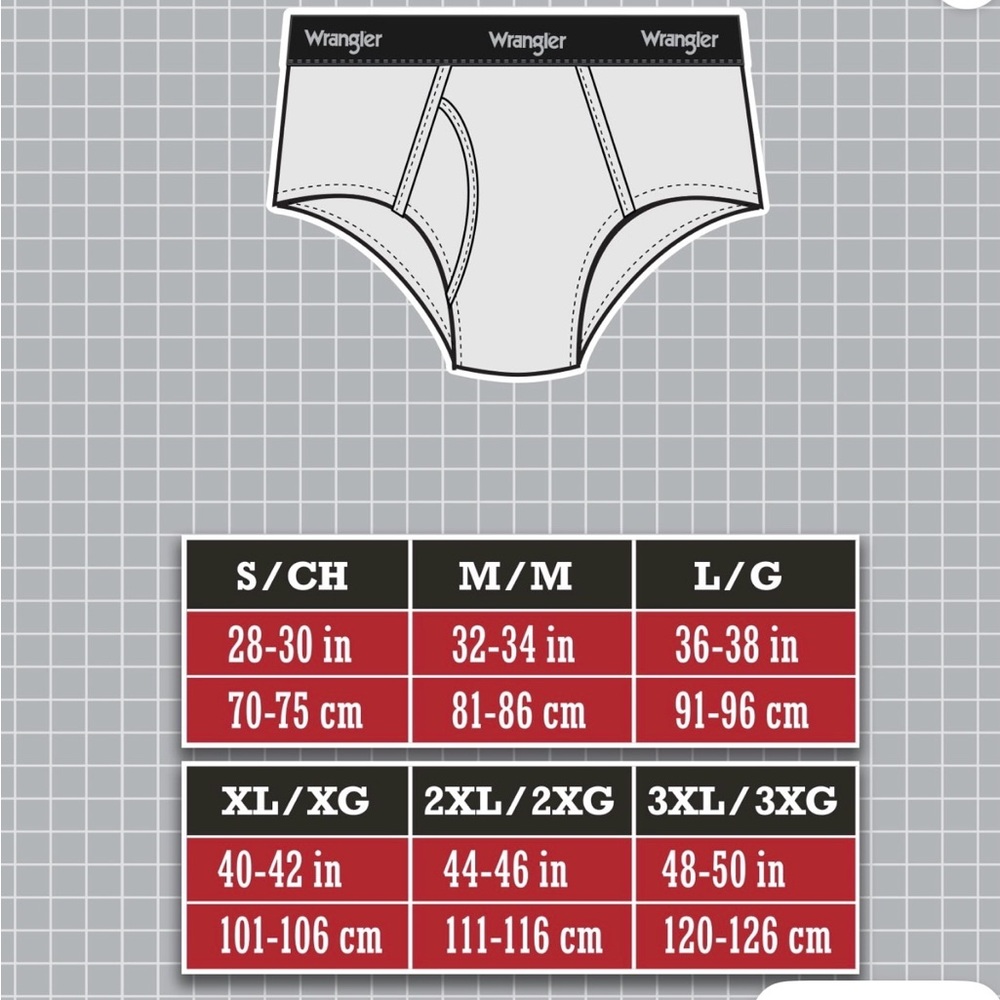 NWT Wrangler Workwear Men's Carpenter Cooling Briefs 3-Pack Nylon Stretch - Picture 8 of 8